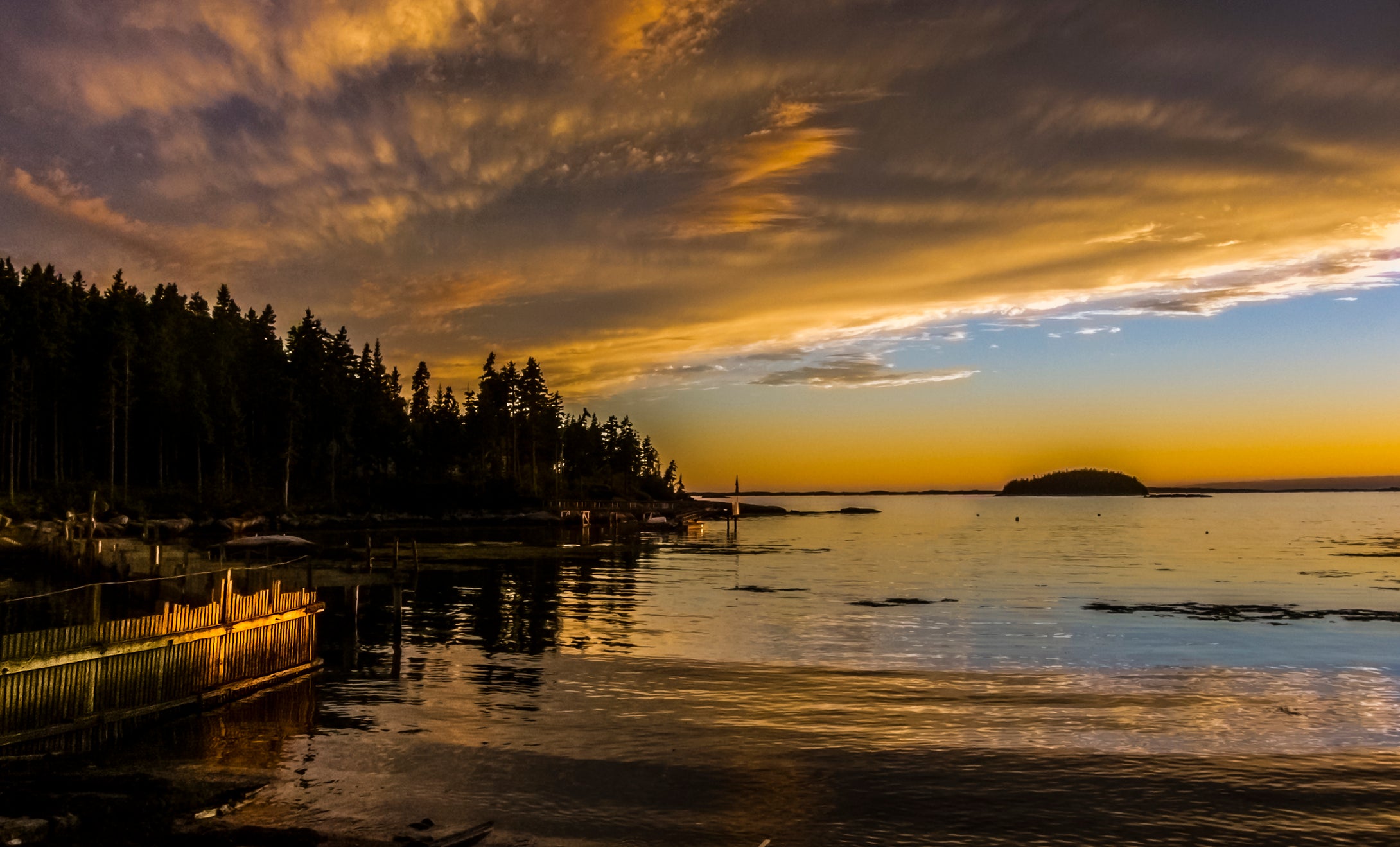 Egg Harbor Sunset   Maine