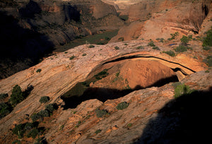 Eggshell Arch  Navajo Reservation  Arizona