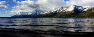 Grand Tetons   Lake View Panorama