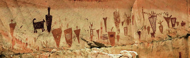 Great Gallery Panorama    Horseshoe Canyon  Utah