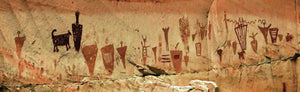 Great Gallery Panorama    Horseshoe Canyon  Utah