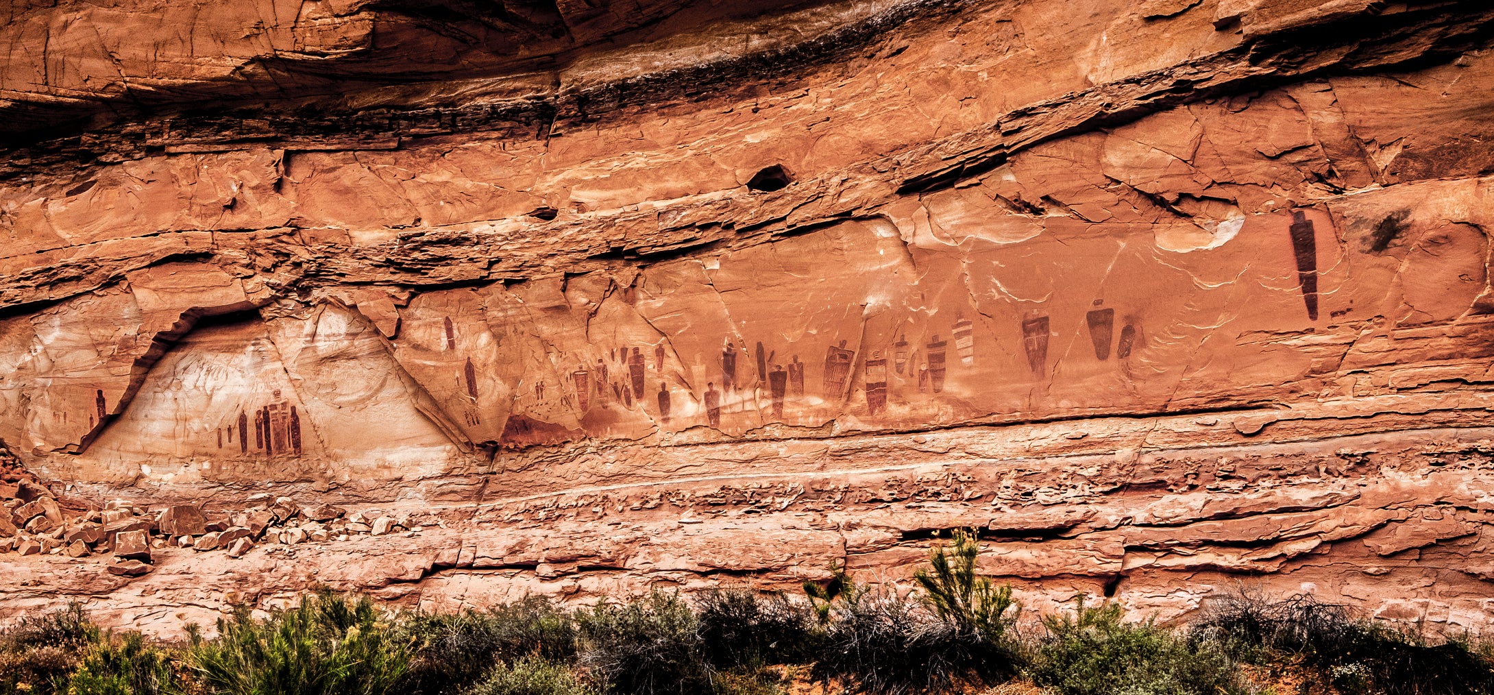 Great Gallery   Horseshoe Canyon  Utah