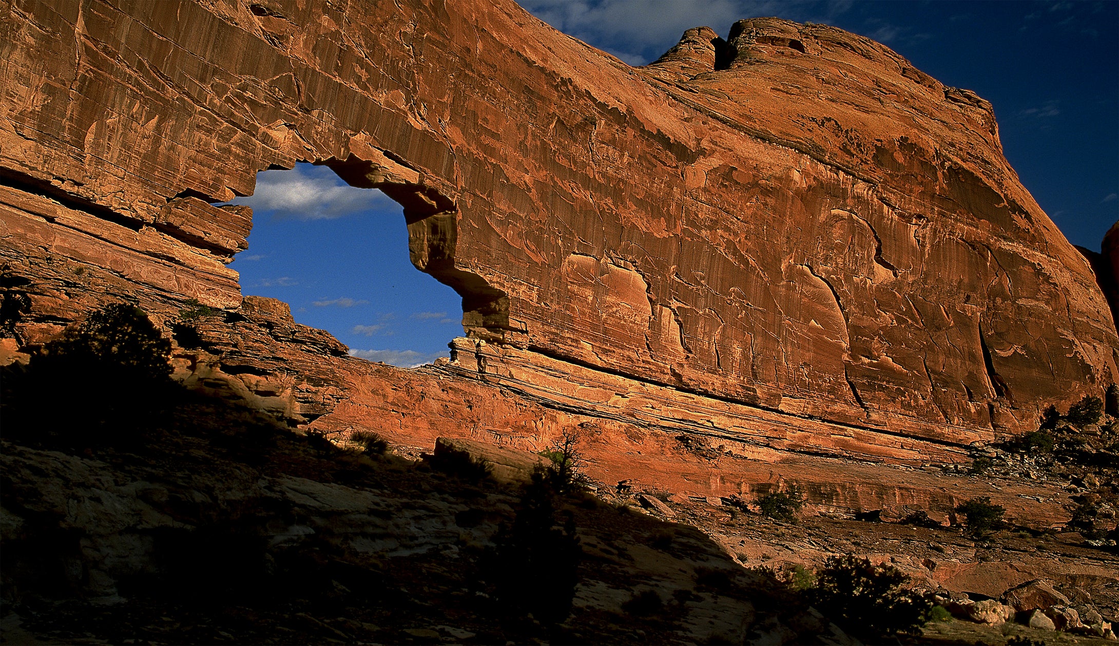 Jeep Arch   Sunset View  Gold Bar Rim   Utah