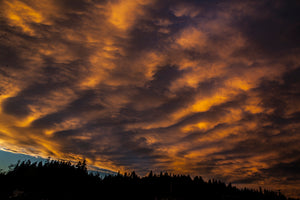 Rippling Cloud Pattern  Snake River