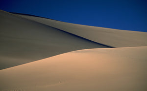 Sand Dune Winter Shadows