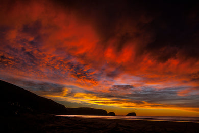 Shag Point Sunset --- South Island,  New Zealand