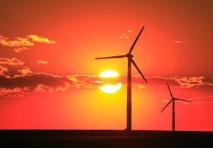 Peetz Wind Farm    Sunny Sunset