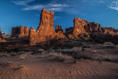 Three Gossips Sunset        Arches National Park